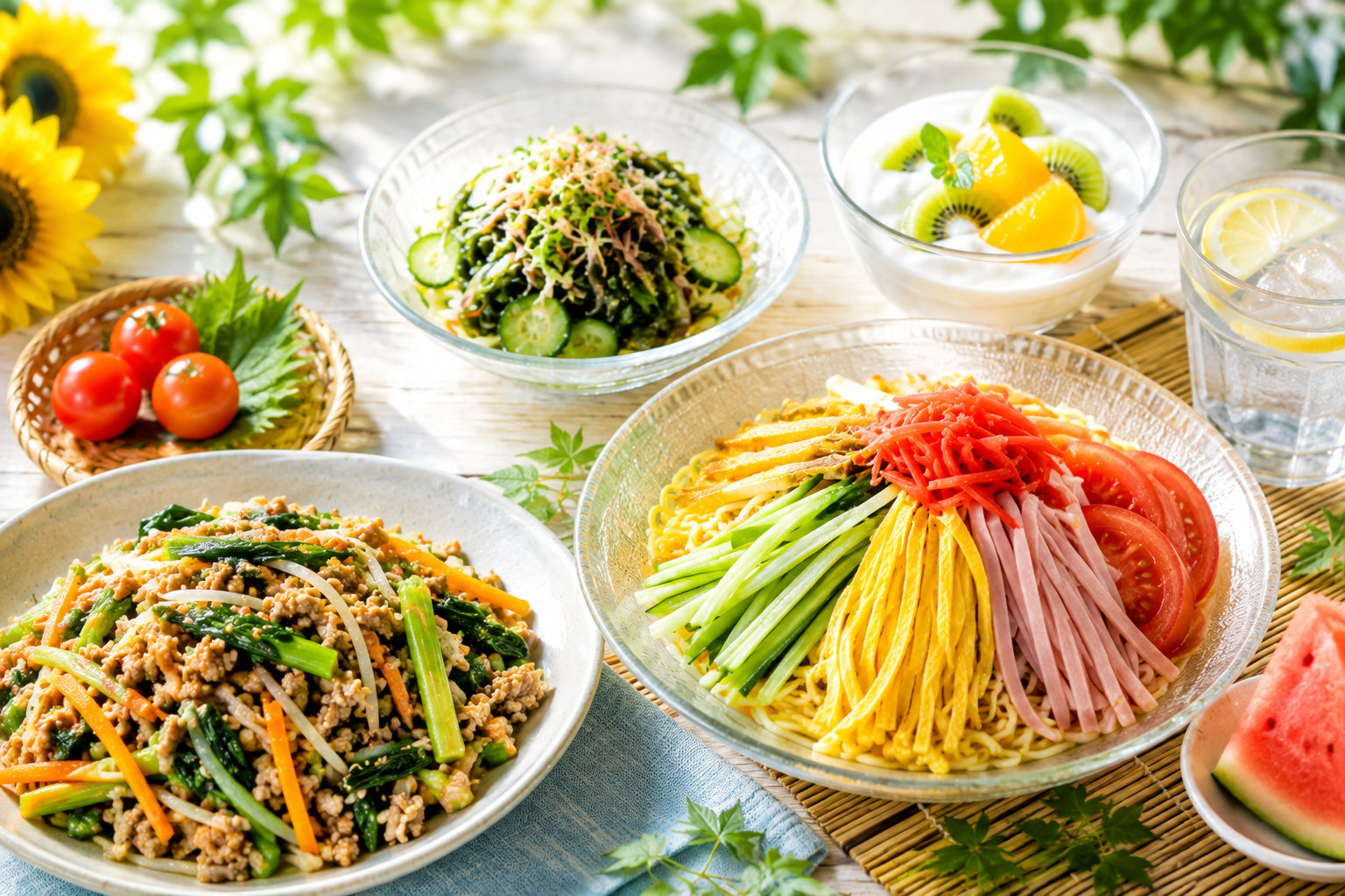 夏バテ対策をして暑い夏をのりきろう！